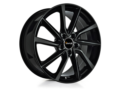 AC-518 6x 15 +25 4x108 AVUS 65,1 BLACK